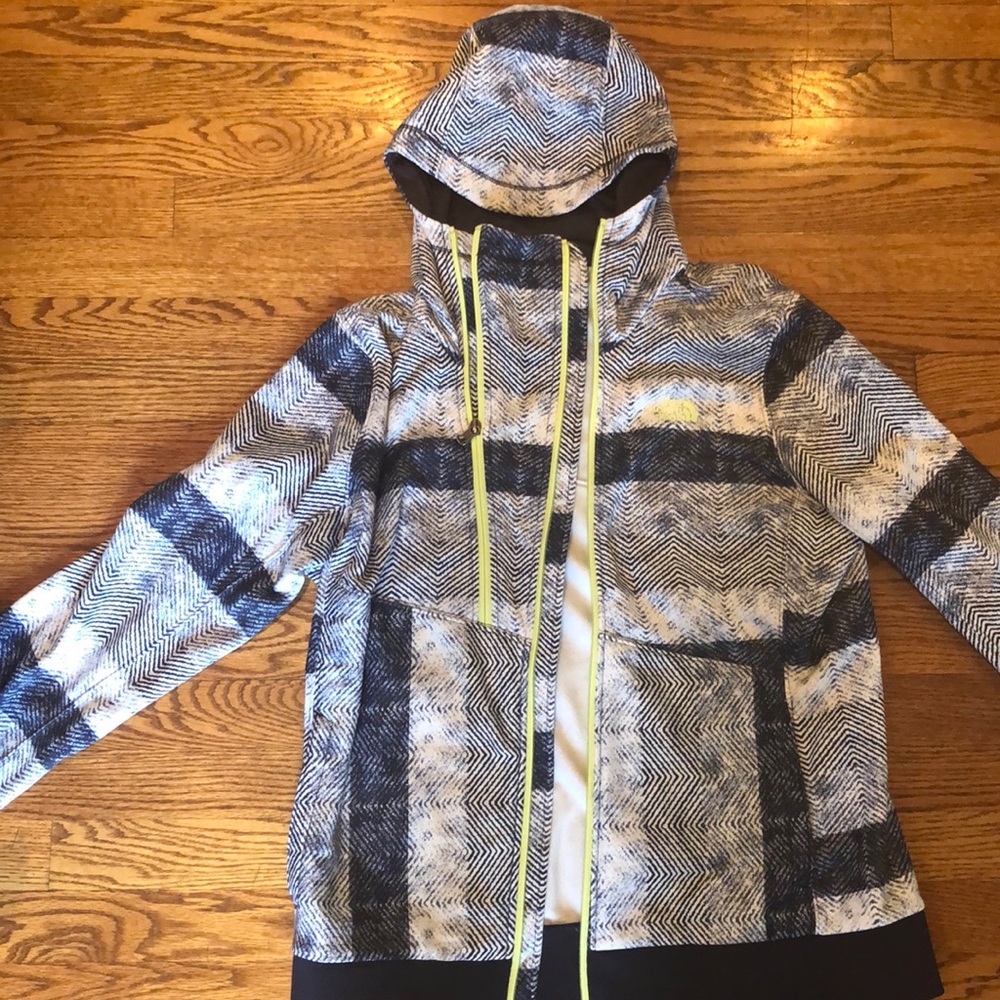 Large North Face zip-up